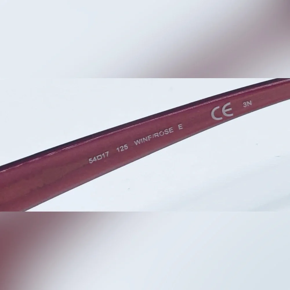 Pink Oval Sunglasses Frames Only